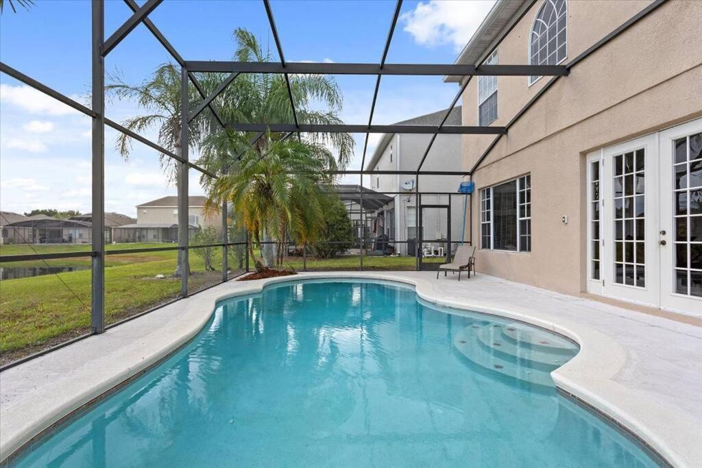 Long Stays! Lakefront - Gated Pool Home Orlando Bagian luar foto