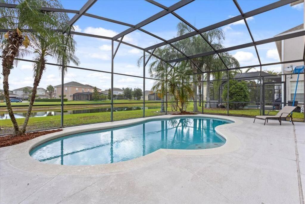 Long Stays! Lakefront - Gated Pool Home Orlando Bagian luar foto